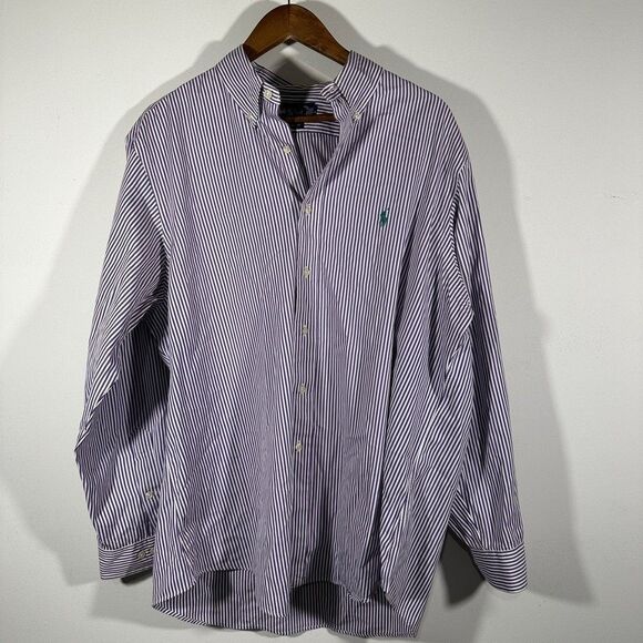 Ralph Lauren custom fit button down 17 1/2 34/35 - Picture 1 of 8